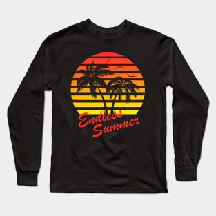 Endless Summer Tropical Sunset Long Sleeve T-Shirt